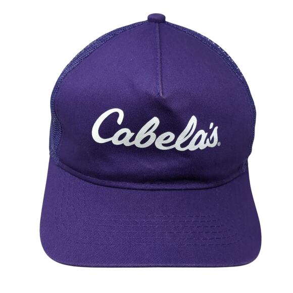 Bass Pro Shops Other - Cabela's Snapback Mesh Back Trucker Hat Purple One Size Bass Pro Shops